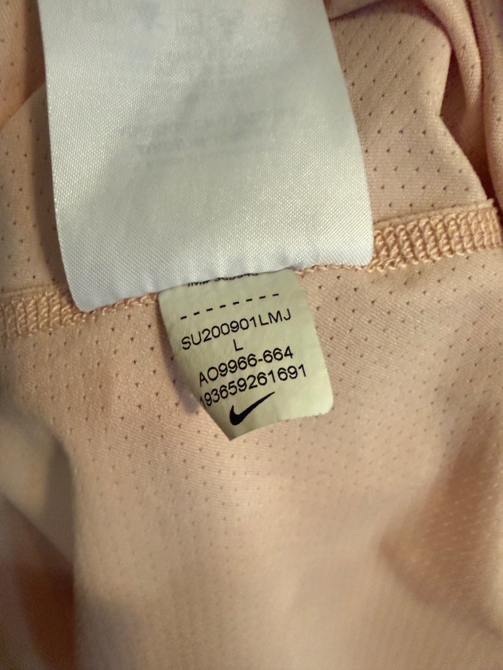 Pink Racerback Workout Tank Nike Dri-FIT Size L - Picture 4 of 5